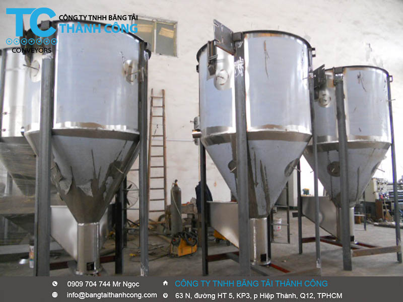 Máy trộn nhựa đứng