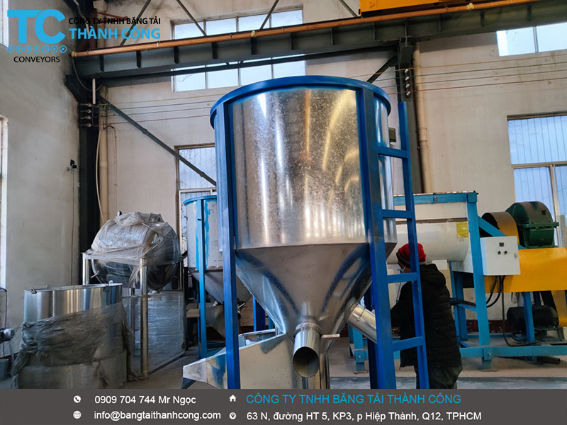 Máy trộn nhựa đứng